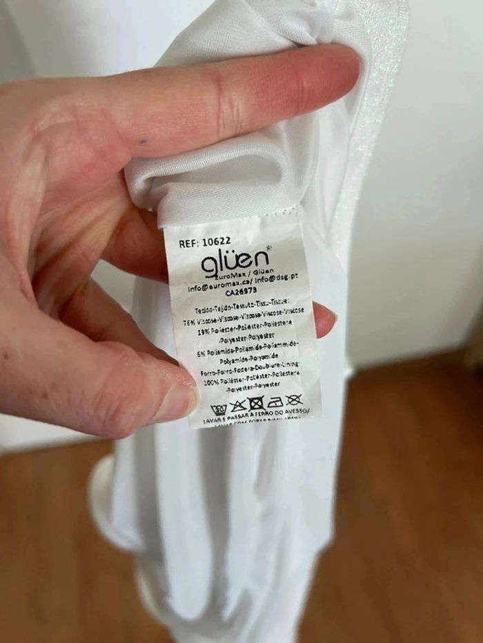 Robe blanche à Pailette - photo numéro 5