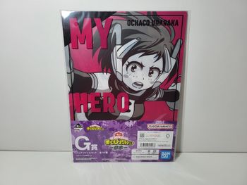 My Hero Academia Porte Document Clear File Ichiban Kuji G Ochaco 22X31 Cm