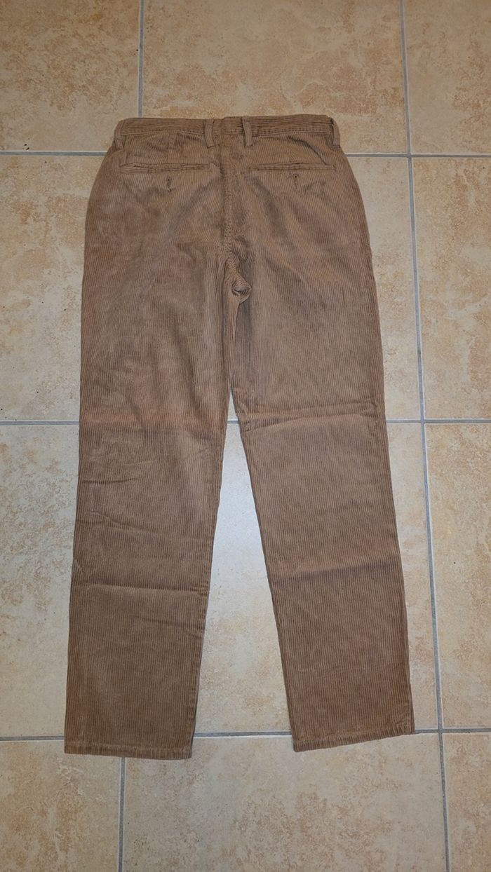 Pantalon velours marron - photo numéro 3