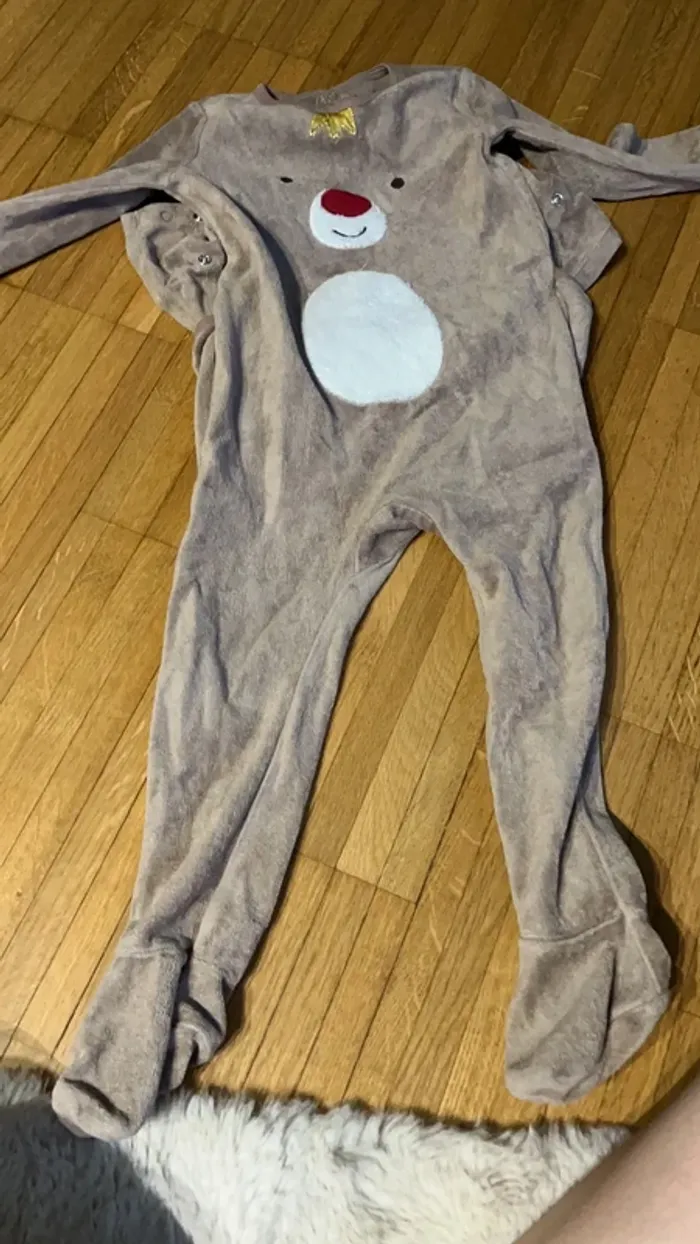 Pyjama velours - photo numéro 2