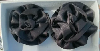 BO noires tissu CLIPS