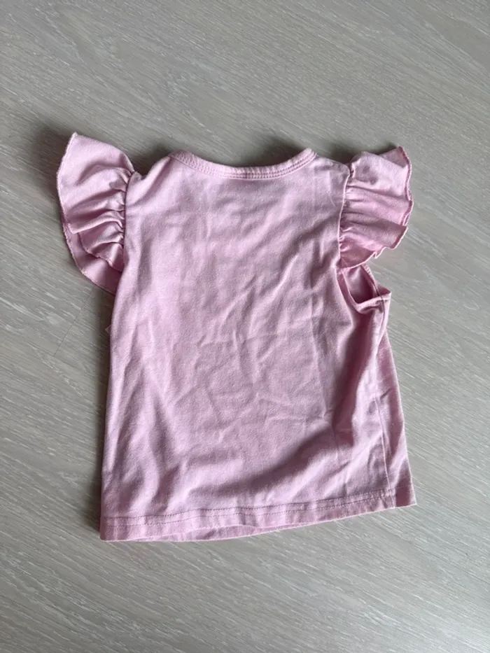 T-shirt rose 3 ans - photo numéro 3