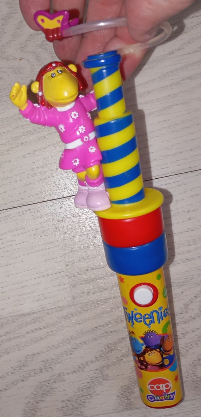 Porte-sucette tournant vintage année 2000 Tweenies Cap Candy - photo numéro 4