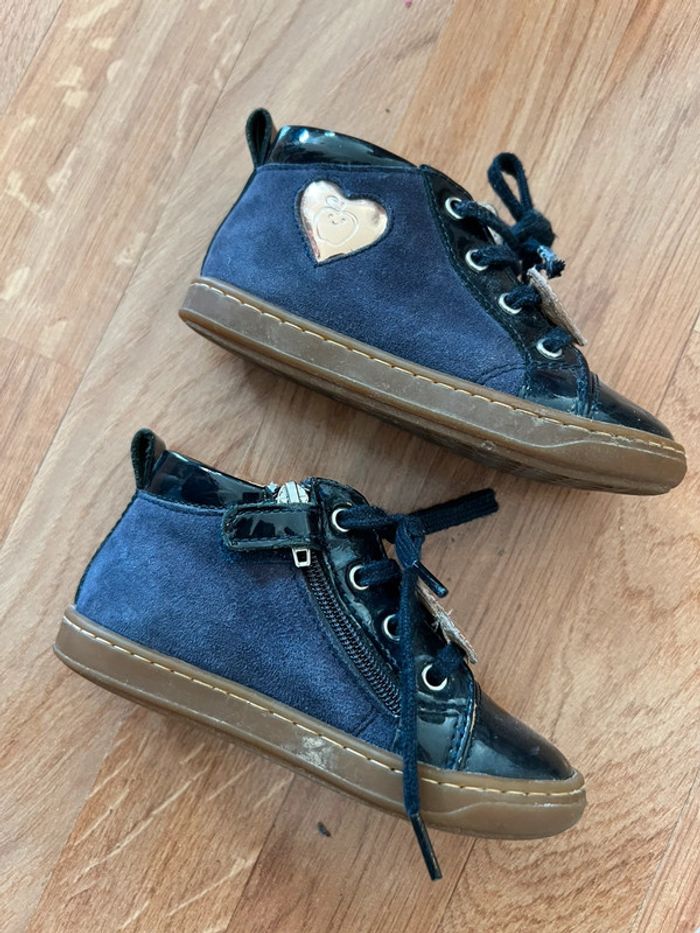 Chaussures fille cœur taille 24 shoo pom - photo numéro 2