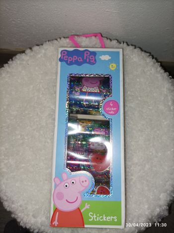 Rouleaux à stickers Peppa Pig