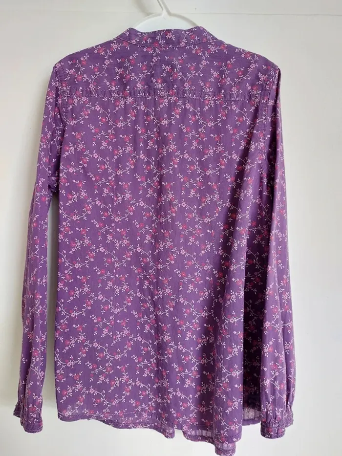 Chemise légère fleurie 6A - photo numéro 3