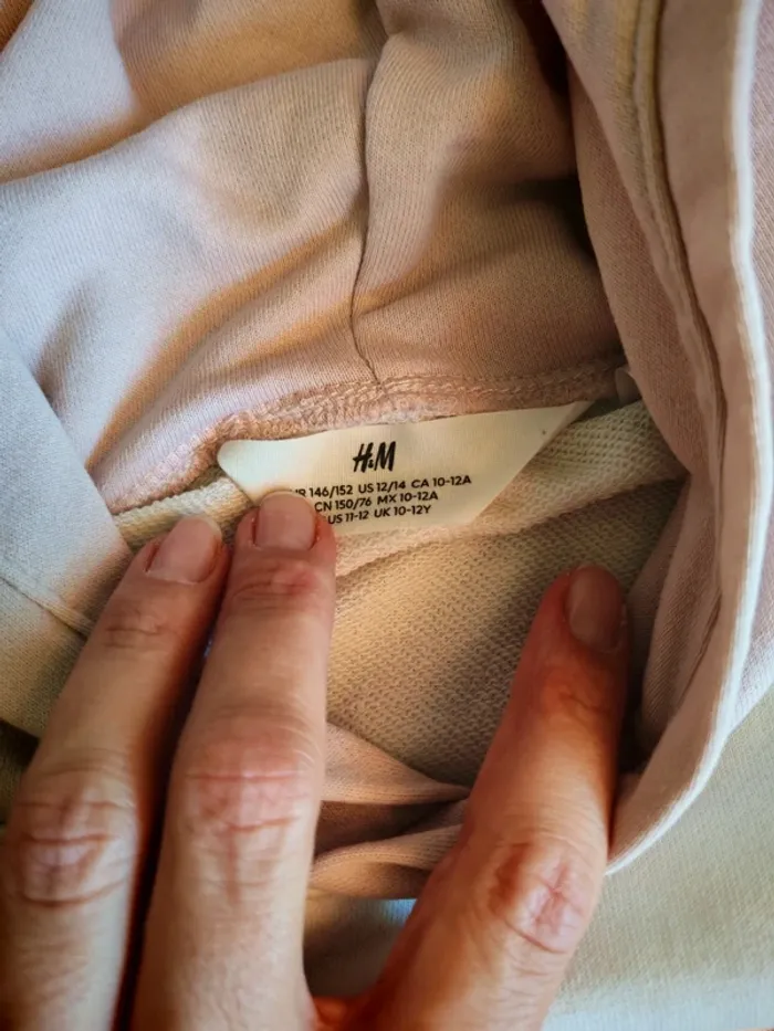 Sweat à capuche harry potter h et m 10_12 ans  hogwarts - photo numéro 5