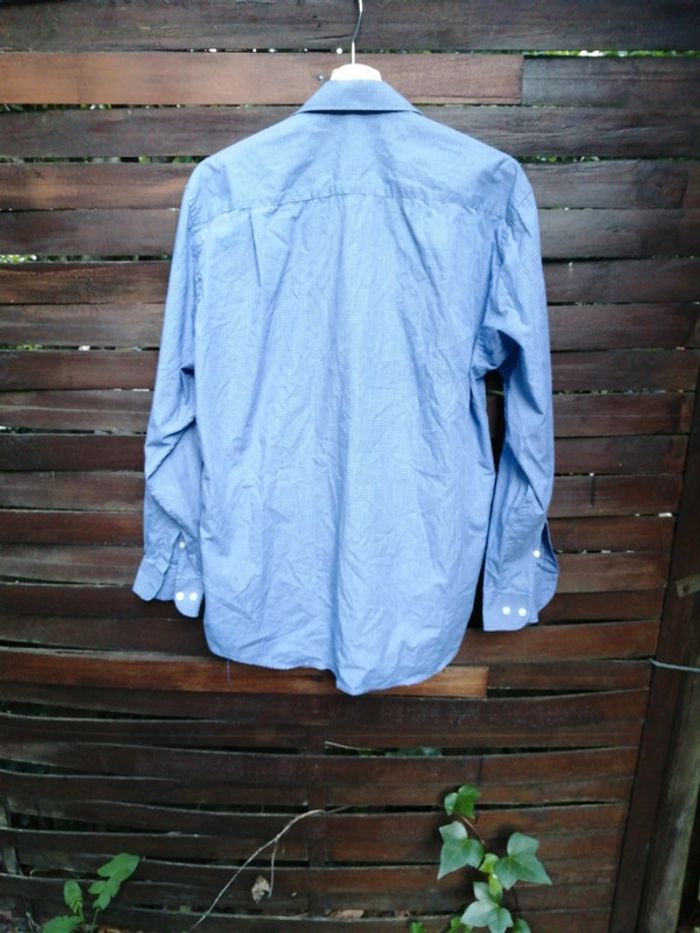 Chemise bleue et blanche - photo numéro 5