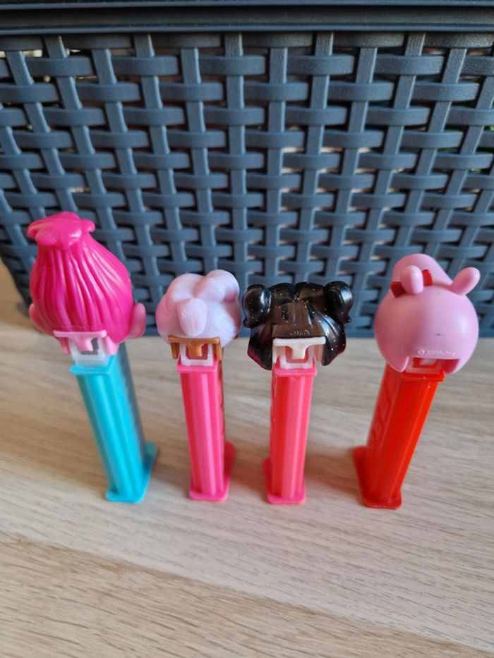 Lot 4 pez "fille" girly rose trolls lol et peppa pig - photo numéro 6