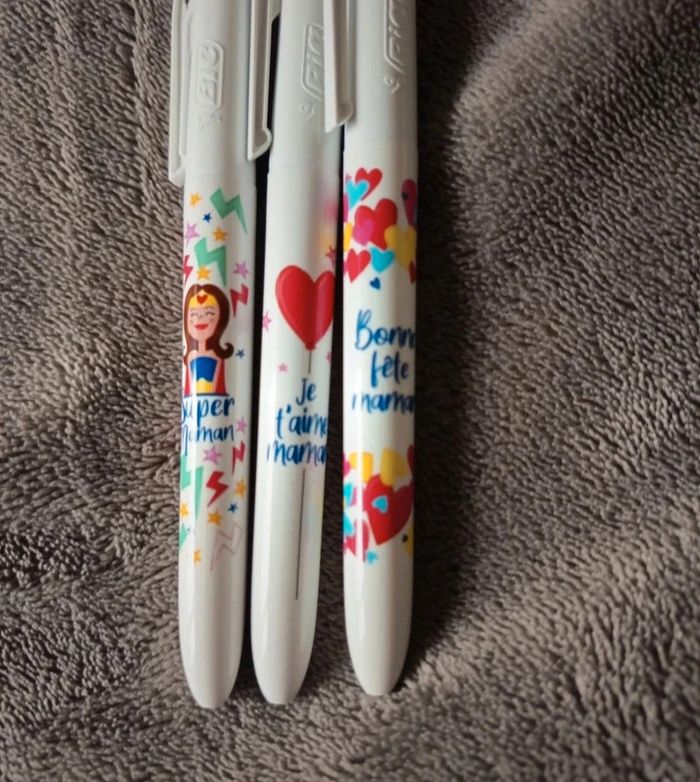 Stylos bic 4 couleurs super maman - photo numéro 2