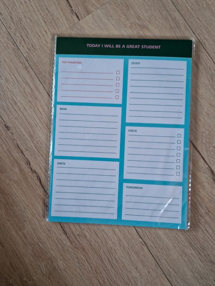 Bloc notes pad great student