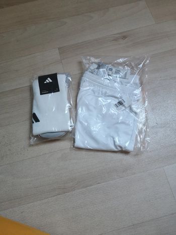 Lot short et chausette de foot adidas