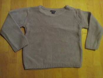 Pull col paillettes 24 mois