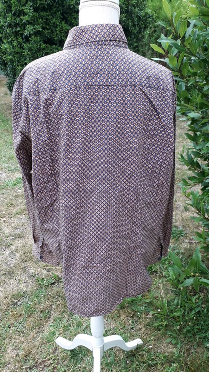 Devred chemise à motif marine et rouillé taille XXL - photo numéro 3