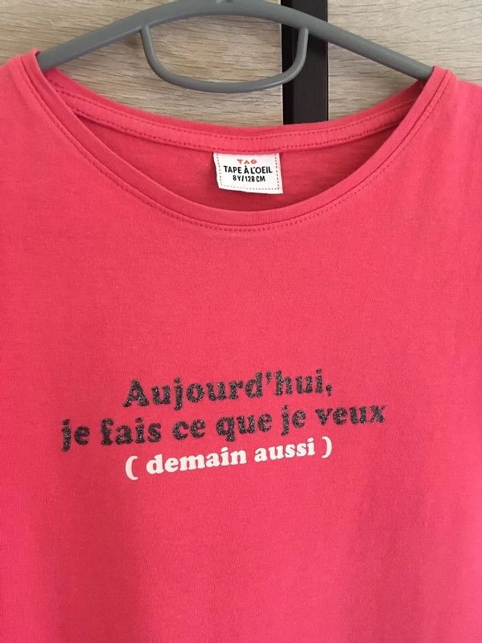 T-shirt TAO taille 8 ans - photo numéro 3