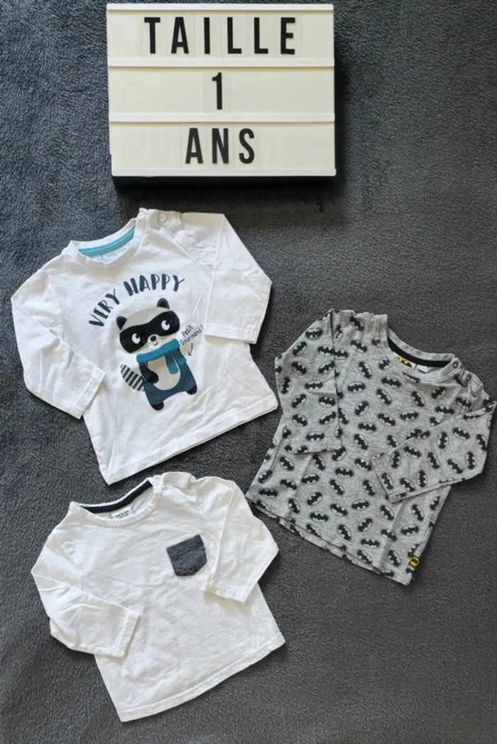 Lot vêtements taille 1 an 🧸