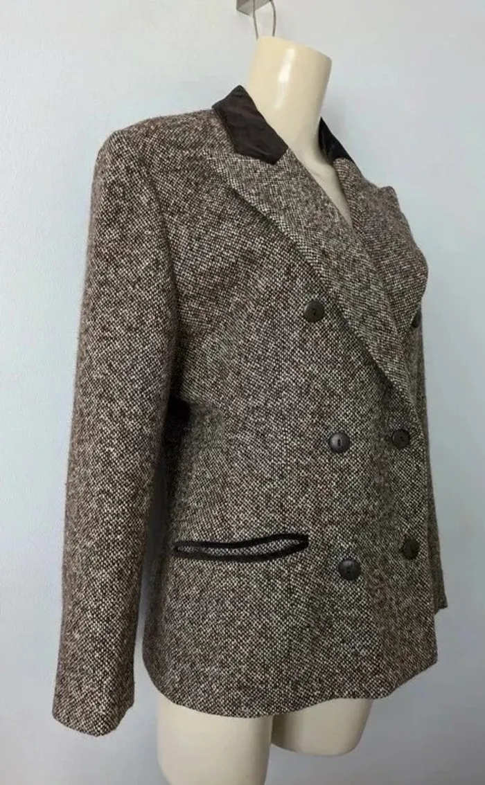 Veste vintage - Marie Louise de Coninck pour Jacques Gevertz - taille 38 - photo numéro 3