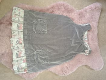 Robe fille réversible