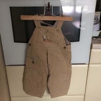 Salopette en velours