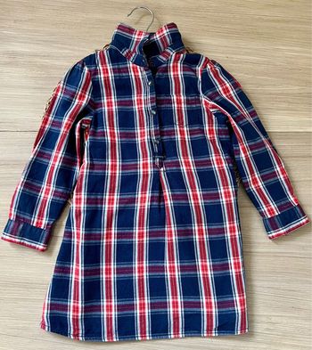 Robe chemise à carreaux Orchestra