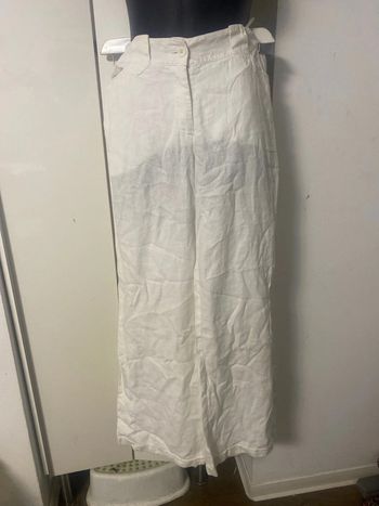 Pantalon large léger  lin . Taille 40