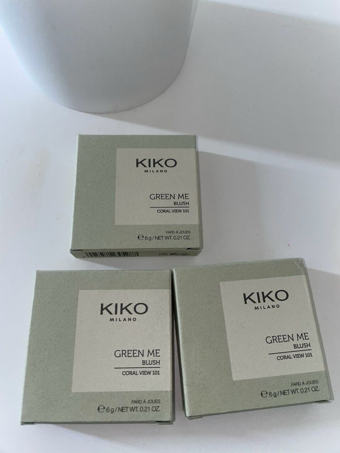 Blush kiko fard à joues Green me Pommette Beebs