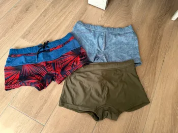 Maillot de bain homme x3 pièces