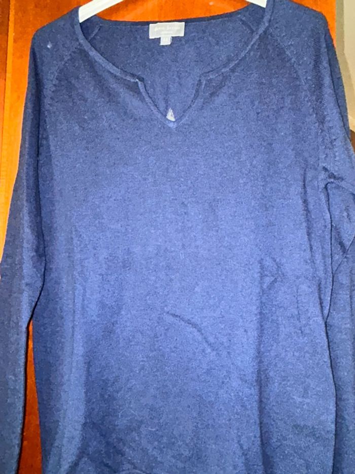 Pull marine étoiles 38 Marie-Sixtine neuf - photo numéro 2