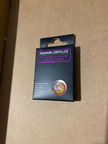 Lentilles Halloween