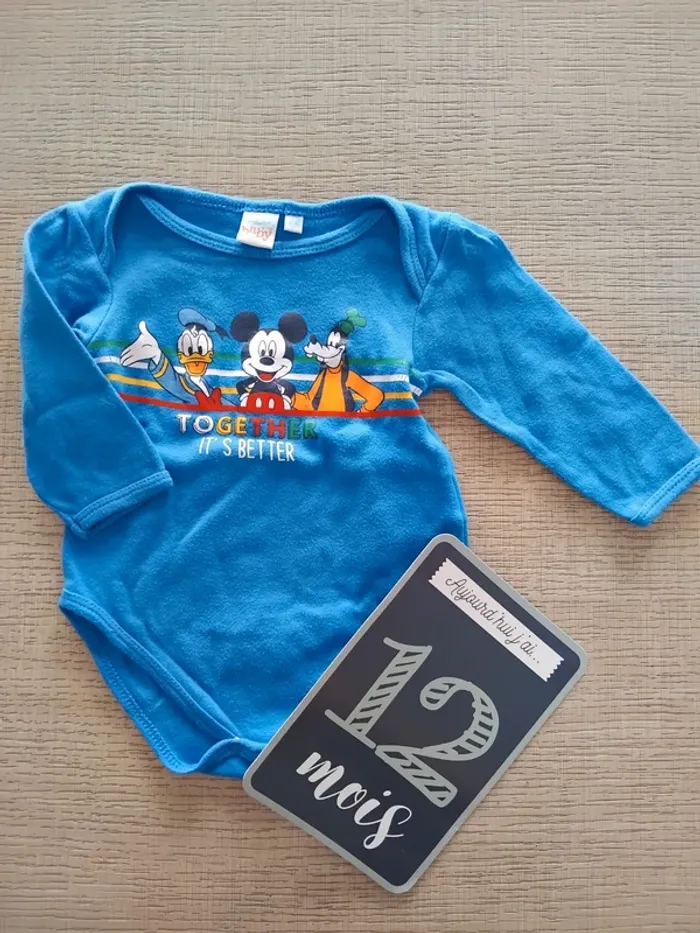 Body 12 mois / 80 cm