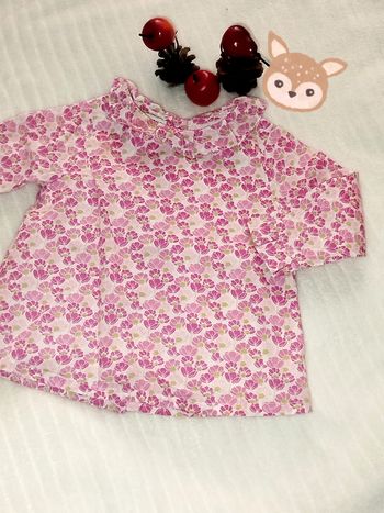 Dpam blouse fille 6 mois Neuve