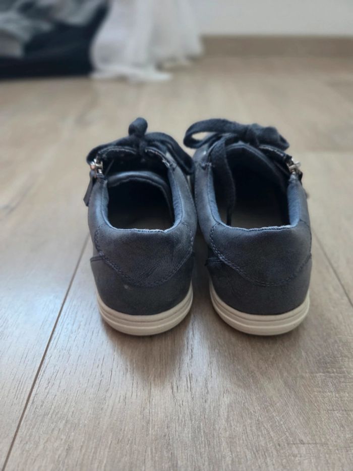 Baskets bleu gris T38 - photo numéro 5
