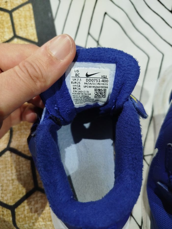 Lot baskets Jordan Nike à scratch - photo numéro 3