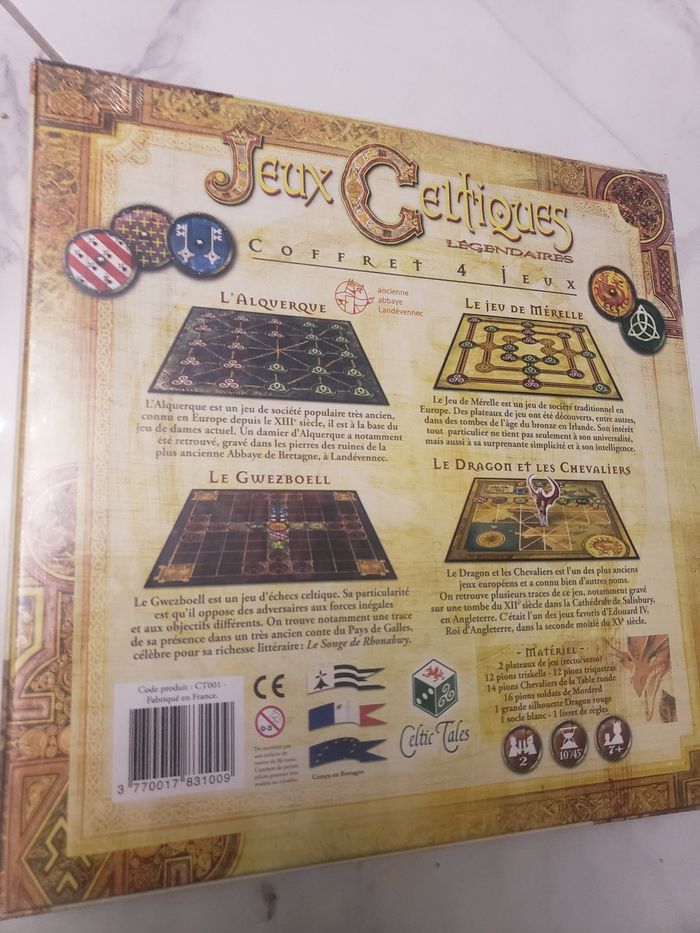 4 jeux celtiques - neuf - photo numéro 2