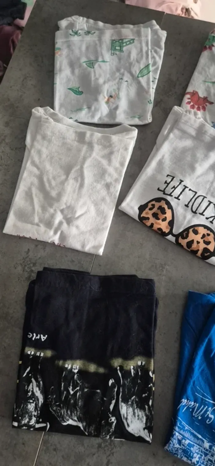 Lot de 8 tee shirt garcon - photo numéro 4