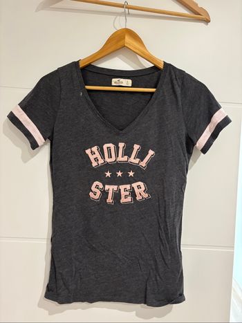 Tee-shirt gris Hollister