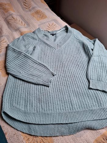 Magnifique pull effet tricoter femme