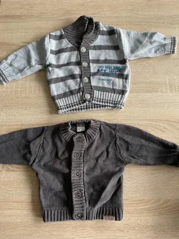 2 gilet 3 mois