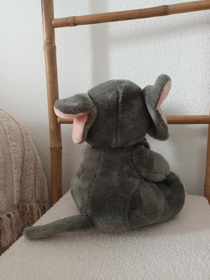 Peluche éléphant et son bébé Happy People - photo numéro 4