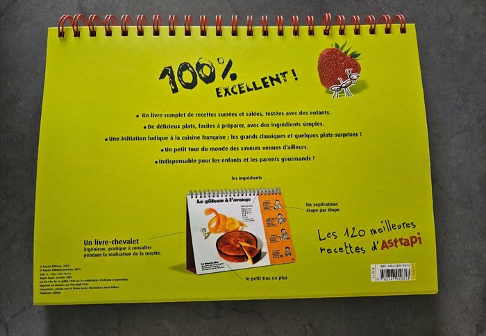 Livre 120 recettes à faire avec enfant - photo numéro 3