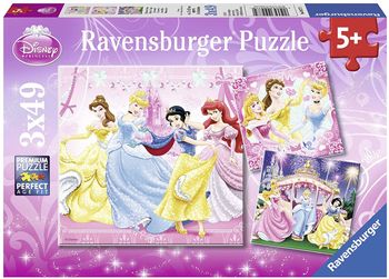 Puzzle Enfant Blanche-Neige et Ses Amies 3 x 49 Pièces