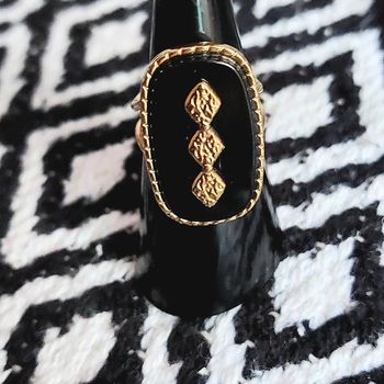 Superbe bague Bohm neuve acier