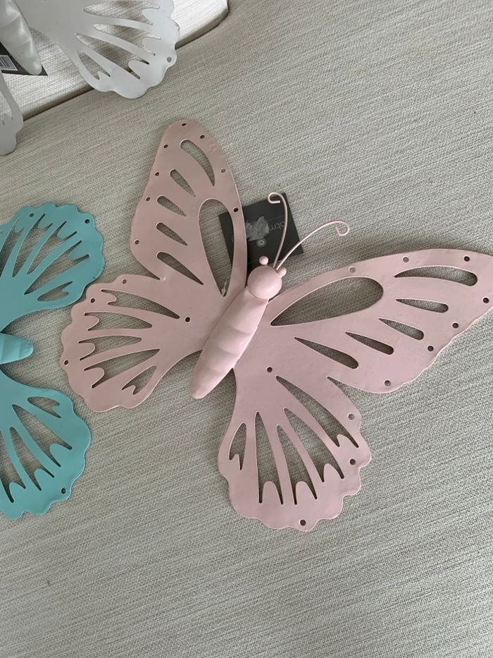 Papillons en métal (décoration murale) - Atmosphera - photo numéro 5