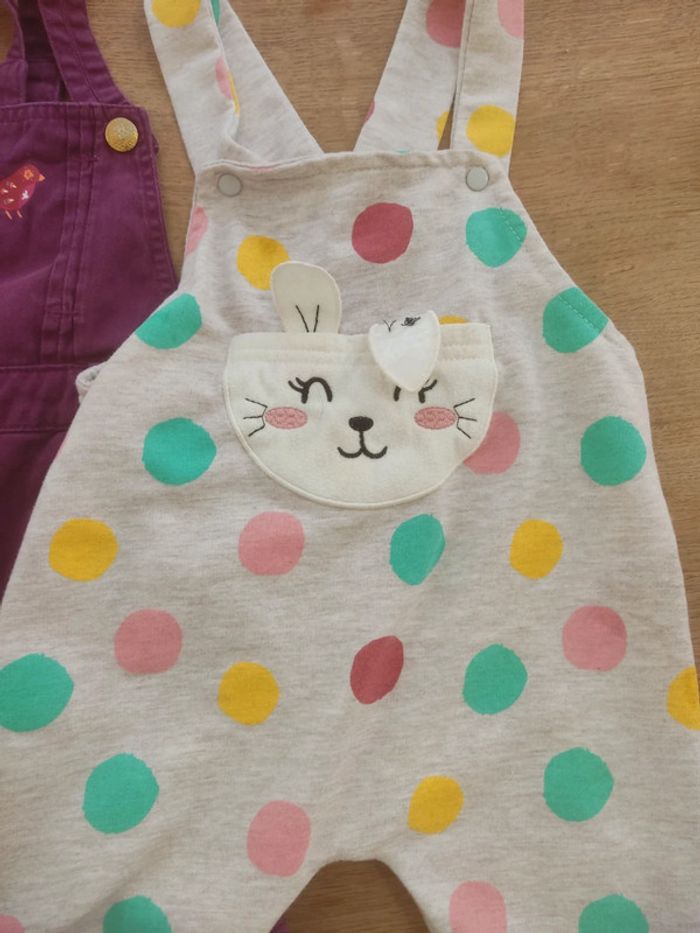 Lot salopette 12 mois /1 an - photo numéro 2