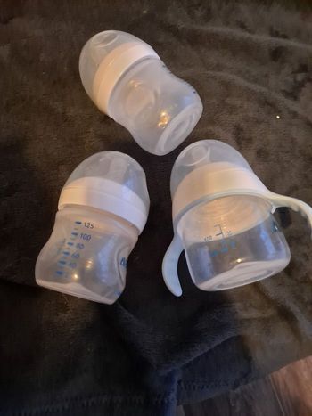 Lot de 3 biberons 1er âge