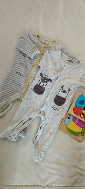 Lot deux pyjamas - 6 mois