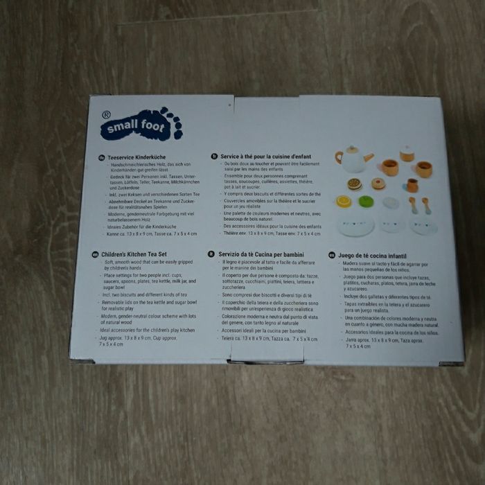 Jouet en bois service à thé NEUF - photo numéro 2
