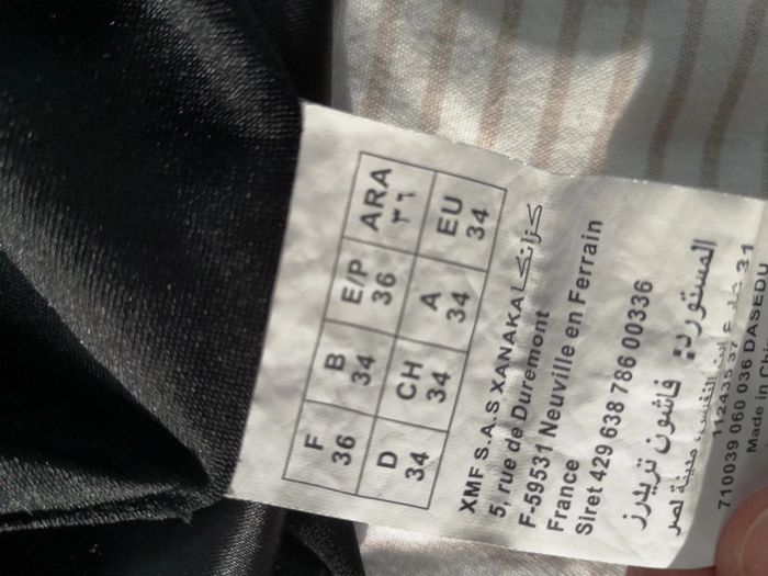 #robeboule noire femme taille 36 - photo numéro 4