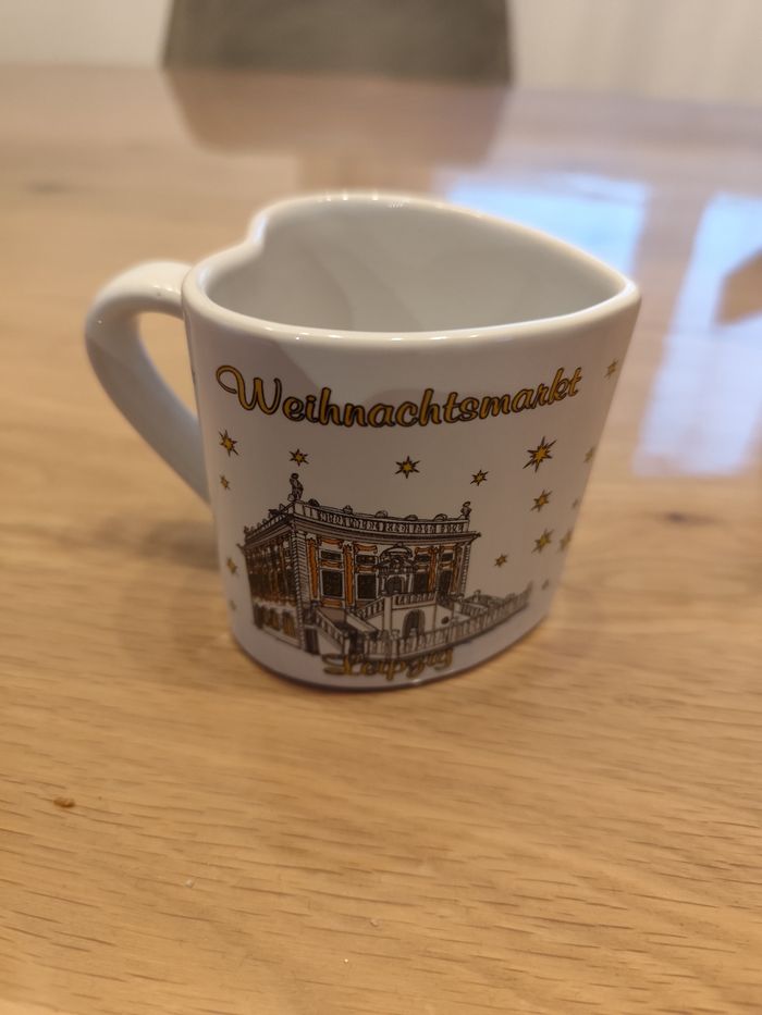 Tasse cœur blanche - photo numéro 2