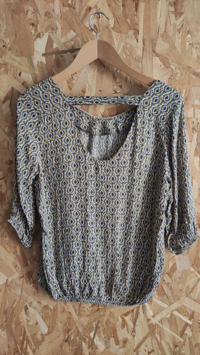 Haut léger gris jaune - photo numéro 4